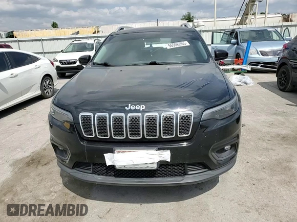 2019 Jeep Cherokee Latitude Plus z VIN 1C4PJMLB9KD393699, wystawiony jako Copart lot #56906055 z przebiegiem 52 674 mil mil oraz Szkoda całkowita • Salvage title. Historia ofert i sprzedaży dostępna na DreamBid. Obrazek 14.