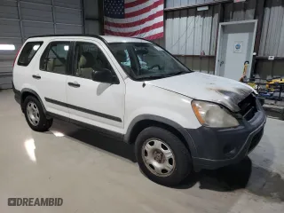 2006 Honda CR-V LX with VIN JHLRD68536C008134, listed as a Copart auction lot 50137105 with 0 mi miles and Salvage Title. Bid and sale history available at carsss.com. Image 4.
