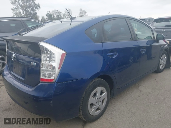 2010 Toyota Prius II with VIN JTDKN3DU7A0176800, listed as a IAAI auction lot 41902684 with 181,227 mi miles. Bid and sale history available at carsss.com. Image 4.