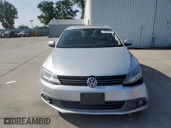 2012 Volkswagen Jetta TDI w/Premium & Nav with VIN 3VWLL7AJ8CM349006, listed as a Copart auction lot 54934995 with 110,596 mi miles and Salvage title. Bid and sale history available at DreamBid. Image 5.
