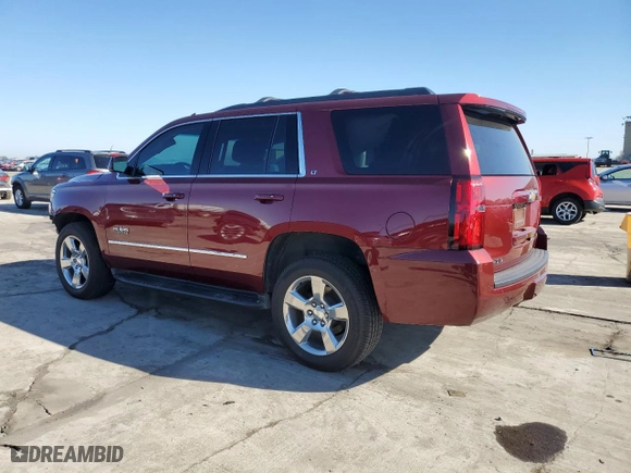 2019 Chevrolet Tahoe LT with VIN 1GNSCBKCXKR261399, listed as a Copart auction lot 46799495 with 74,193 mi miles and Salvage Title. Bid and sale history available at carsss.com. Image 2.