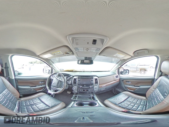 2017 Nissan Titan Platinum Reserve z VIN 1N6AA1E56HN542534, wystawiony jako Copart lot #44550645 z przebiegiem Nie podano mil oraz Szkoda całkowita • Salvage title. Historia ofert i sprzedaży dostępna na DreamBid. Obrazek 13.