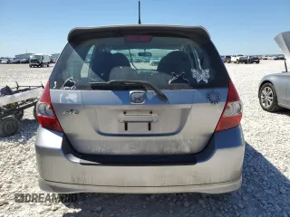 2007 Honda Fit Sport with VIN JHMGD38637S041653, listed as a Copart auction lot 48224085 with 121,493 mi miles and Salvage Title. Bid and sale history available at carsss.com. Image 6.