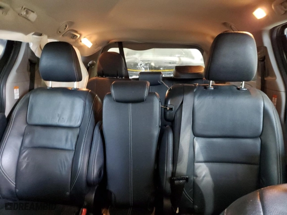 2015 Toyota Sienna SE with VIN 5TDXK3DC6FS545186, listed as a Copart auction lot 55394934 with 201,113 mi miles and Salvage Title. Bid and sale history available at carsss.com. Image 10.