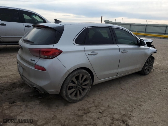 2018 Hyundai Elantra GT Sport with VIN KMHH55LC0JU038910, listed as a Copart auction lot 40753314 with 0 mi miles. Bid and sale history available at carsss.com. Image 3.