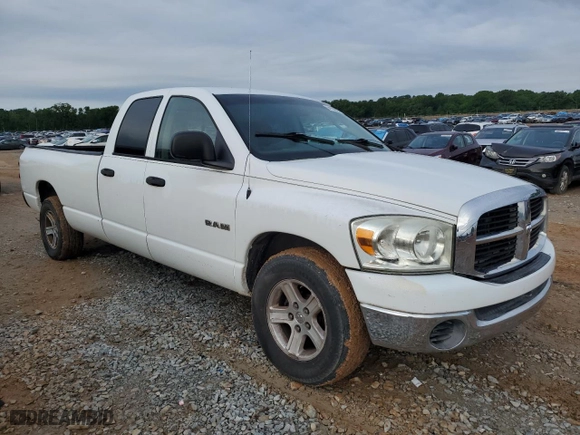 2008 Dodge Ram 1500 SLT with VIN 1D7HA18N98J197073, listed as a Copart auction lot 54155805 with 341,670 mi miles and Clean Title. Bid and sale history available at carsss.com. Image 4.