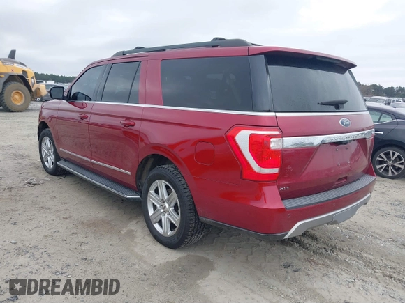 2018 Ford Expedition Max XLT with VIN 1FMJK1JT9JEA51610, listed as a IAAI auction lot 41168286 with 124,545 mi miles and . Bid and sale history available at DreamBid. Image 3.