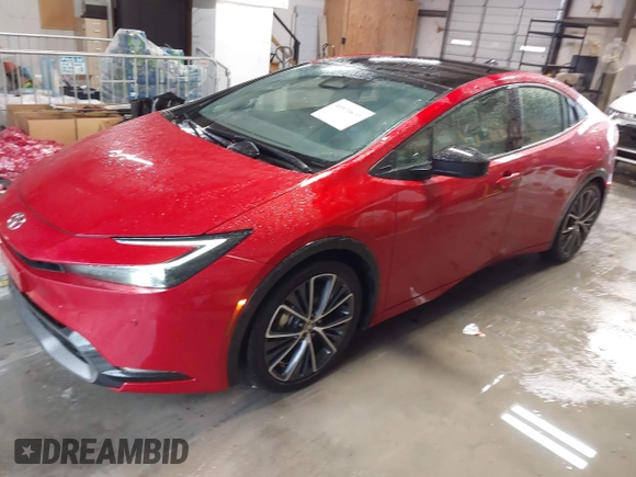 2024 Toyota Prius LE with VIN JTDACAAUXR3039886, listed as a IAAI auction lot 41928633 with 1,468 mi miles and . Bid and sale history available at DreamBid. Image 17.