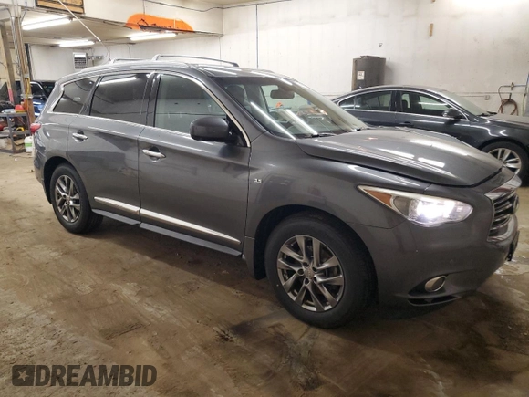 2015 Infiniti QX60 z VIN 5N1AL0MM4FC549146, wystawiony jako Copart lot #54149895 z przebiegiem 136 340 mil mil oraz Szkoda całkowita • Salvage title. Historia ofert i sprzedaży dostępna na DreamBid. Obrazek 4.