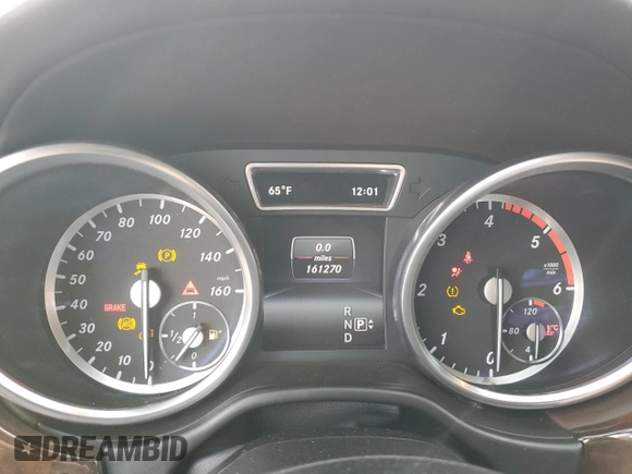 2015 Mercedes-Benz GL-Class GL 350 BlueTEC with VIN 4JGDF2EE0FA534257, listed as a Copart auction lot 80646843 with 161,270 mi miles. Bid and sale history available at carsss.com. Image 9.