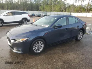 2021 Mazda Mazda3 Sedan 2.5 S with VIN 3MZBPAAL2MM205466, listed as a Copart auction lot 86408594 with 30,165 mi miles and Salvage Title. Bid and sale history available at carsss.com. Image 1.
