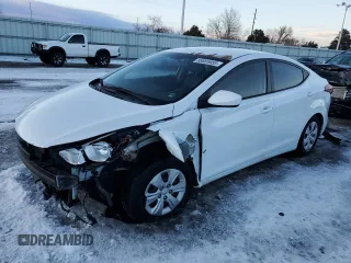 2016 Hyundai Elantra SE with VIN 5NPDH4AE4GH677674, listed as a Copart auction lot 88665955 with 186,075 mi miles and Salvage Title. Bid and sale history available at DreamBid. Image 1.