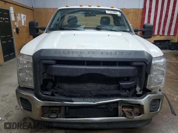 2015 Ford Super Duty F-250 SRW XL with VIN 1FTBF2A65FEA09262, listed as a Copart auction lot 77424984 with 316,455 mi miles and Clean Title. Bid and sale history available at carsss.com. Image 5.
