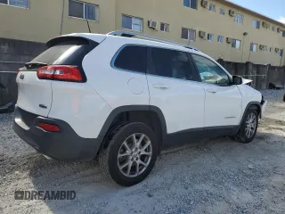 2018 Jeep Cherokee Latitude with VIN 1C4PJLCXXJD551696, listed as a Copart auction lot 87802645 with Not provided miles and Salvage title. Bid and sale history available at DreamBid. Image 3.