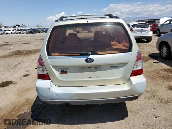 2007 Subaru Forester X with VIN JF1SG65677H720594, listed as a Copart auction lot 55182225 with 167,295 mi miles and Clean title. Bid and sale history available at DreamBid. Image 6.