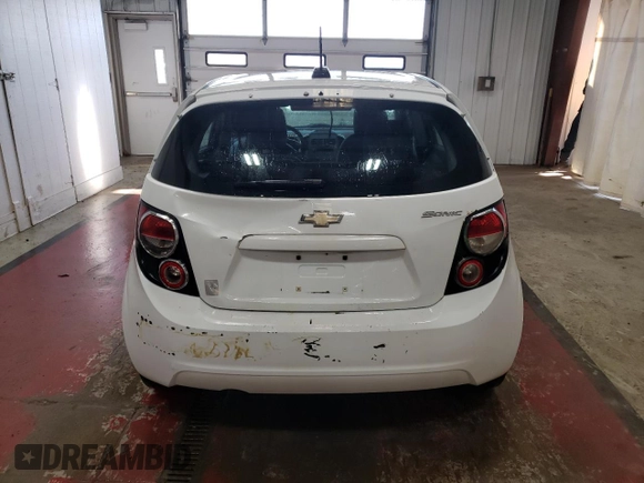 2015 Chevrolet Sonic LS with VIN 1G1JA6SH7F4133694, listed as a Copart auction lot 48119295 with 150,367 mi miles and Clean title. Bid and sale history available at DreamBid. Image 6.