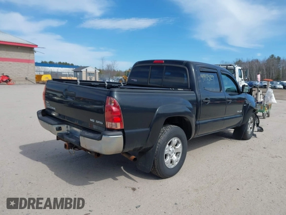 2008 Toyota Tacoma with VIN 5TELU42N68Z535153, listed as a IAAI auction lot 41973129 with 195,749 mi miles and . Bid and sale history available at DreamBid. Image 4.