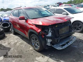 2023 Kia Seltos S with VIN KNDEU2AA1P7432837, listed as a IAAI auction lot 42213801 with 34,820 mi miles and . Bid and sale history available at DreamBid. Image 1.