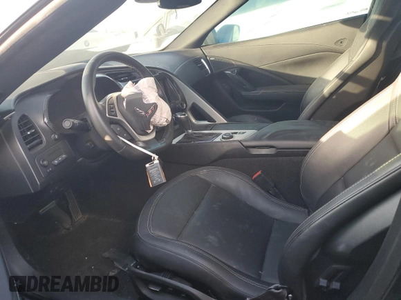 2016 Chevrolet Corvette Z51 2LT with VIN 1G1YK2D71G5118497, listed as a Copart auction lot 44011505 with 24,813 mi miles and Salvage title. Bid and sale history available at DreamBid. Image 7.