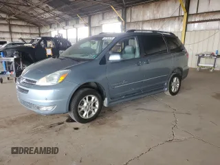 2004 Toyota Sienna XLE z VIN 5TDZA22CX4S194448, wystawiony jako Copart lot #56755535 z przebiegiem 102 504 mil mil oraz Tytuł czysty. Historia ofert i sprzedaży dostępna na DreamBid. Obrazek 1.