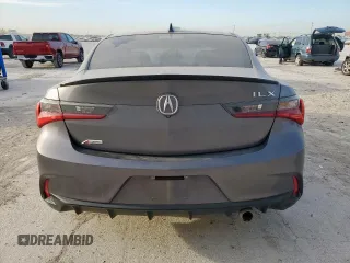 2021 Acura ILX w/Premium/A-SPEC Package with VIN 19UDE2F84MA001732, listed as a Copart auction lot 50497125 with 61,017 mi miles and Salvage Title. Bid and sale history available at carsss.com. Image 6.