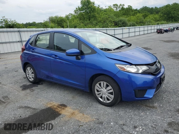 2016 Honda Fit LX z VIN JHMGK5H59GX038249, wystawiony jako Copart lot #58622435 z przebiegiem 38 588 mil mil oraz Szkoda całkowita • Salvage title. Historia ofert i sprzedaży dostępna na DreamBid. Obrazek 4.