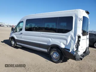2023 Ford Transit Passenger XL with VIN 1FBAX9C85PKC11039, listed as a Copart auction lot 88472055 with 8,569 mi miles and Salvage Title. Bid and sale history available at DreamBid. Image 2.