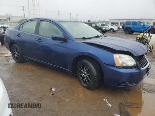 2009 Mitsubishi Galant ES with VIN 4A3AB36F89E034776, listed as a Copart auction lot 47256115 with 180,563 mi miles and Salvage Title. Bid and sale history available at carsss.com. Image 4.