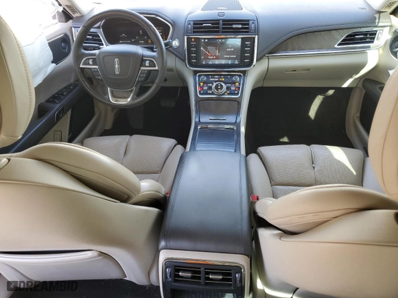 2019 Lincoln Continental Select with VIN 1LN6L9SK8K5601999, listed as a Copart auction lot 84455404 with 54,521 mi miles and Salvage Title. Bid and sale history available at carsss.com. Image 8.