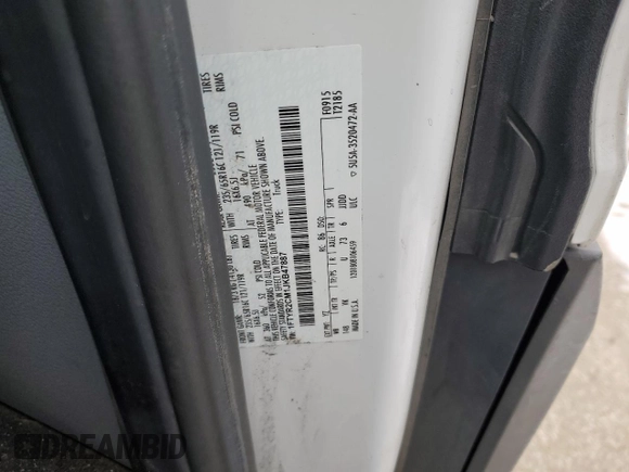 2018 Ford Transit with VIN 1FTYR2CM1JKB47887, listed as a Copart auction lot 82767144 with 177,295 mi miles and Salvage title. Bid and sale history available at DreamBid. Image 12.