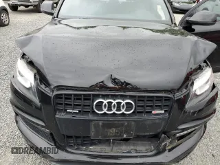 2014 Audi Q7 Prestige with VIN WA1WMAFE9ED013931, listed as a Copart auction lot 56900345 with 109,355 mi miles and Salvage title. Bid and sale history available at DreamBid. Image 12.