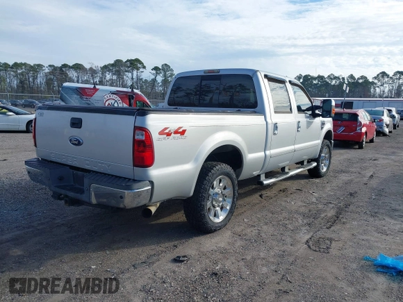 2008 Ford F-250 XL with VIN 1FTSW21R98EC18369, listed as a IAAI auction lot 41422624 with 176,292 mi miles. Bid and sale history available at carsss.com. Image 4.