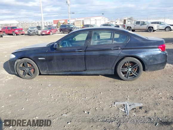2013 BMW 5 Series 550i xDrive with VIN WBAFU9C50DDY70756, listed as a IAAI auction lot 41465006 with 161,615 mi miles and . Bid and sale history available at carsss.com. Image 14.