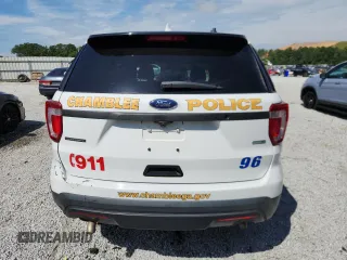 2017 Ford Police Interceptor Utility z VIN 1FM5K8AR1HGC62541, wystawiony jako Copart lot #63190445 z przebiegiem 113 007 mil mil oraz Czysty tytuł • Clean title. Historia ofert i sprzedaży dostępna na DreamBid. Obrazek 6.