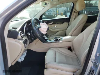 2017 Mercedes-Benz GLC with VIN WDC0G4JB4HF115786, listed as a Copart auction lot 43592495 with 83,687 mi miles and Salvage Title. Bid and sale history available at carsss.com. Image 7.