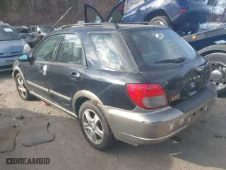2002 Subaru Impreza Wagon Outback Sport with VIN JF1GG68572H825346, listed as a IAAI auction lot 41255601 with 162,489 mi miles. Bid and sale history available at carsss.com. Image 3.