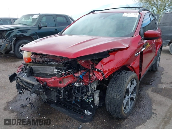 2018 Ford Escape SEL with VIN 1FMCU0HD6JUA98109, listed as a IAAI auction lot 41734123 with 39,207 mi miles and . Bid and sale history available at carsss.com. Image 6.