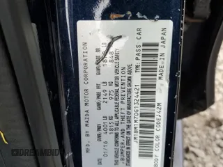 2016 Mazda 3 i Touring with VIN JM1BM1M70G1324421, listed as a Copart auction lot 88708765 with 170,346 mi miles and Salvage Title. Bid and sale history available at DreamBid. Image 12.