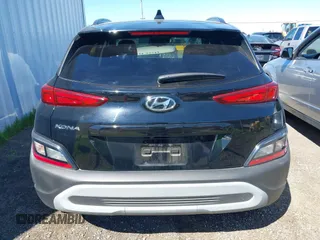 2023 Hyundai Kona SEL with VIN KM8K62AB9PU044628, listed as a IAAI auction lot 41827495 with 20,439 mi miles and . Bid and sale history available at DreamBid. Image 16.