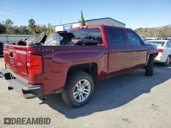 2018 Chevrolet Silverado 1500 LT with VIN 3GCUKREC6JG172081, listed as a Copart auction lot 89053175 with 80,280 mi miles and Salvage Title. Bid and sale history available at carsss.com. Image 3.