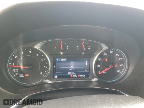 2021 Chevrolet Equinox LT with VIN 3GNAXKEV8MS142635, listed as a Copart auction lot 60846595 with 86,713 mi miles and Salvage title. Bid and sale history available at DreamBid. Image 9.