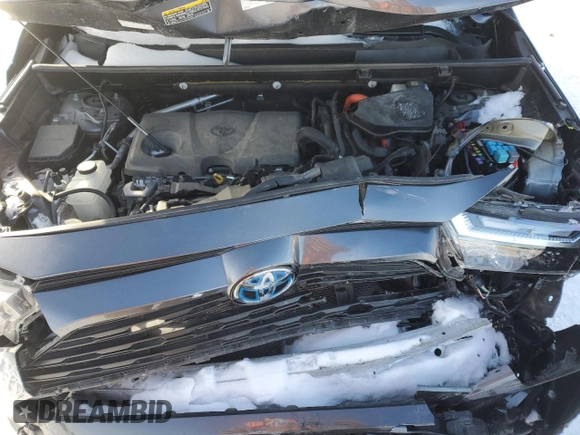 2023 Toyota RAV4 Hybrid XLE Premium with VIN JTMB6RFV8PD082318, listed as a Copart auction lot 45563635 with 36,433 mi miles and Salvage Title. Bid and sale history available at carsss.com. Image 12.