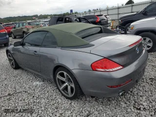 2008 BMW 6 Series 650i with VIN WBAEB53538CX62802, listed as a Copart auction lot 71491984 with 84,252 mi miles and Salvage Title. Bid and sale history available at carsss.com. Image 2.