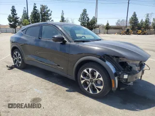 2024 Ford Mustang Mach-E Select with VIN 3FMTK1R47RMA41802, listed as a Copart auction lot 56944275 with 10,713 mi miles and Salvage title. Bid and sale history available at DreamBid. Image 4.