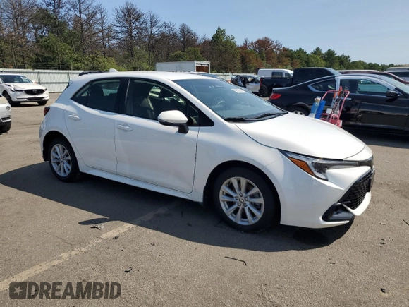 2023 Toyota Corolla Hatchback SE with VIN JTND4MBE5P3197113, listed as a Copart auction lot 69680634 with 49,112 mi miles and Salvage Title. Bid and sale history available at carsss.com. Image 4.