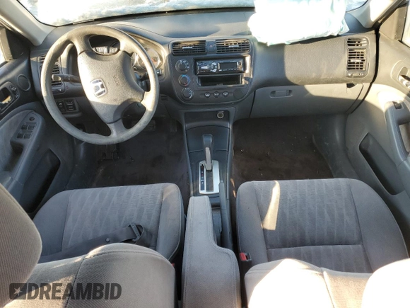 2004 Honda Civic EX with VIN JHMES26724S000767, listed as a Copart auction lot 45299155 with Not Provided miles and Salvage Title. Bid and sale history available at DreamBid. Image 8.