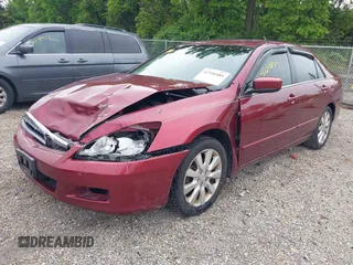 2006 Honda Accord EX-L z VIN 1HGCM66566A052731, wystawiony jako IAAI lot #42346485 z przebiegiem 282 353 mil mil oraz . Historia ofert i sprzedaży dostępna na DreamBid. Obrazek 2.