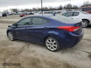 2013 Hyundai Elantra GLS with VIN 5NPDH4AE8DH225996, listed as a Copart auction lot 49893525 with 118,792 mi miles and Salvage Title. Bid and sale history available at carsss.com. Image 2.