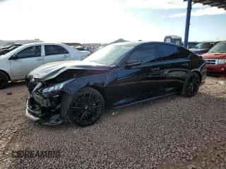 2024 Cadillac CT5 Sport z VIN 1G6DP5RK2R0119473, wystawiony jako Copart lot #48909735 z przebiegiem 14 446 mil mil oraz Szkody całkowita. Historia ofert i sprzedaży dostępna na DreamBid. Obrazek 1.