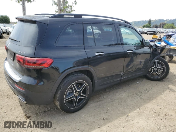 2023 Mercedes-Benz GLB 250 z VIN W1N4M4HBXPW288676, wystawiony jako Copart lot #55346025 z przebiegiem 14 303 mil mil oraz Szkoda całkowita • Salvage title. Historia ofert i sprzedaży dostępna na DreamBid. Obrazek 3.